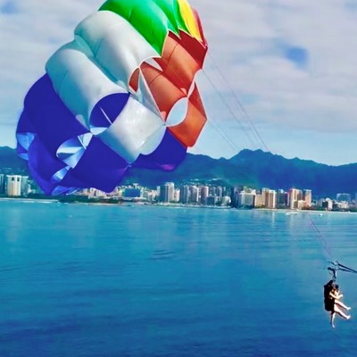 a person standing next to a body of water