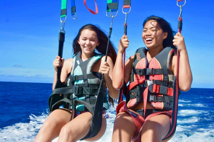 Melanie Pang standing next to a body of water